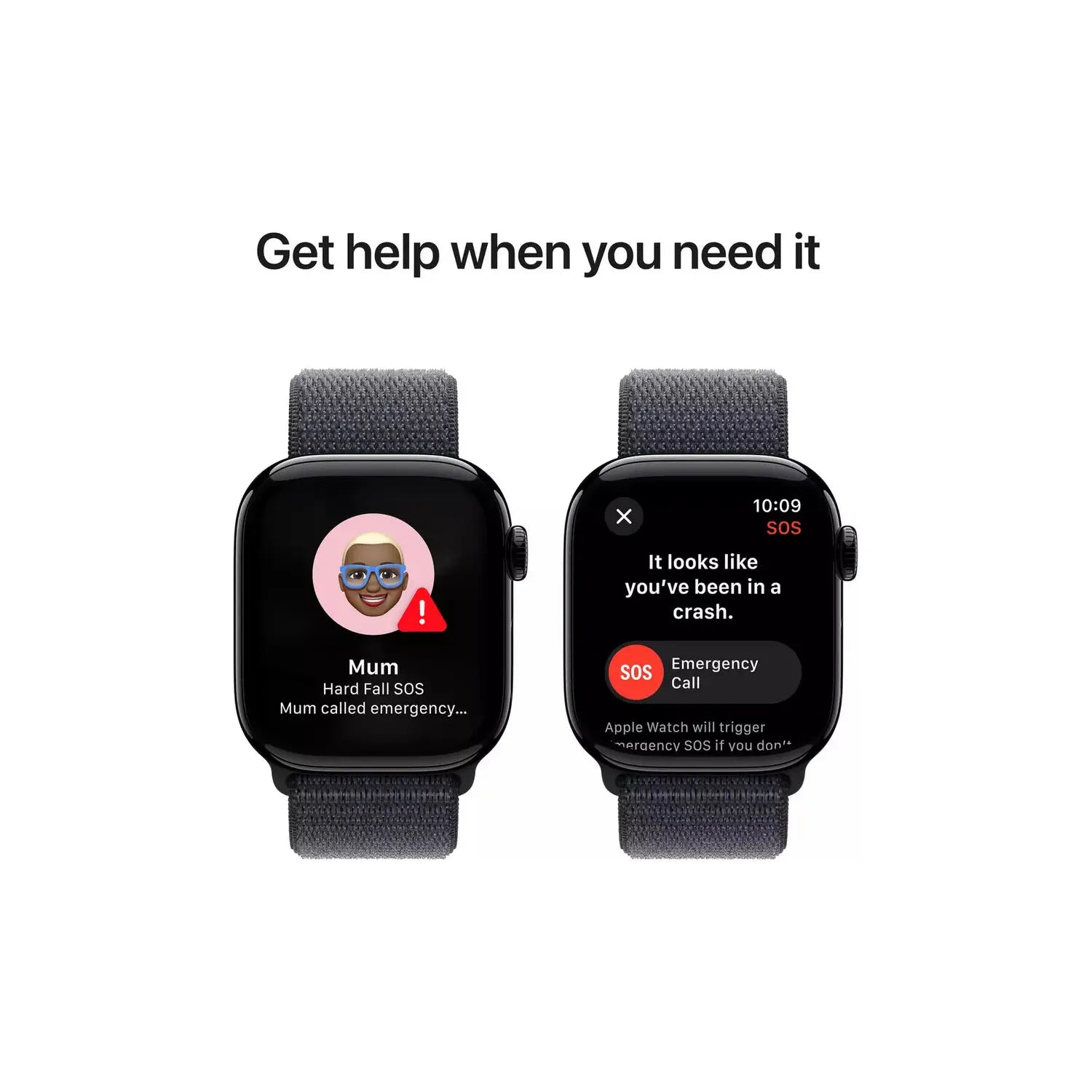 Buy Apple,Apple Watch Series 10 GPS 42mm – Jet Black Aluminium, Ink Sport Loop, Fitness Tracker, ECG, Always-On Display - Gadcet UK | UK | London | Scotland | Wales| Near Me | Cheap | Pay In 3 | Smart Watches