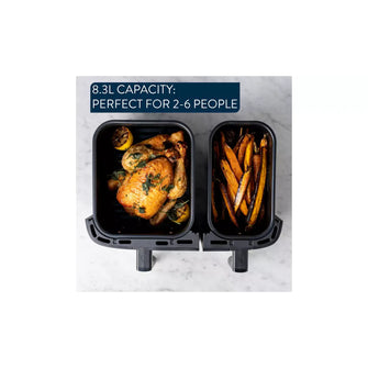 Jamie Oliver Tefal Easy Fry 8.3L Air Fryer Stainless Steel