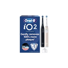 Buy Oral-B,Oral-B iO2 Duo Pack Electric Toothbrush – Night Black & Pink - Gadcet UK | UK | London | Scotland | Wales| Near Me | Cheap | Pay In 3 | Electric Toothbrushes