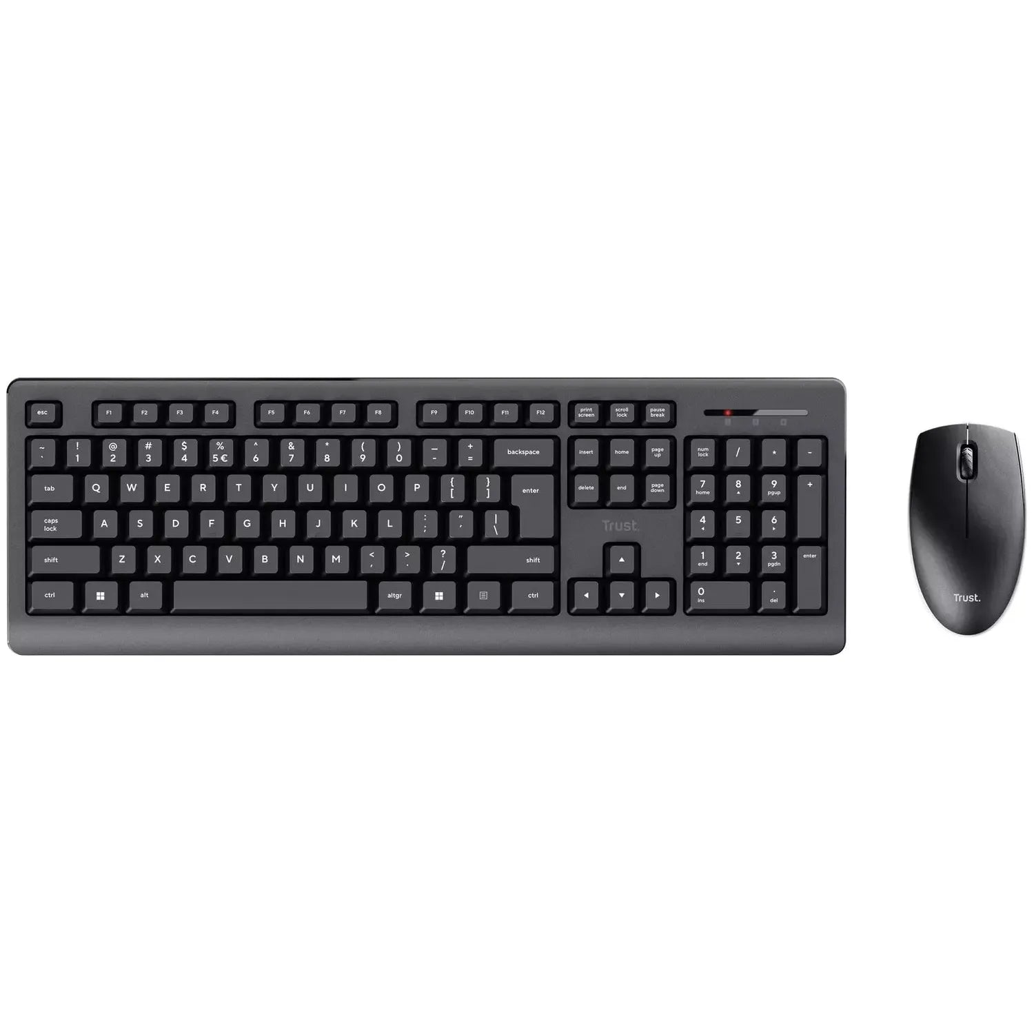 Buy Trust,Trust Primo Wireless Keyboard and Mouse Set – Black - Gadcet UK | UK | London | Scotland | Wales| Near Me | Cheap | Pay In 3 | Keyboard & Mouse