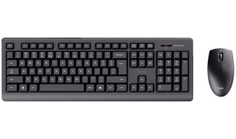 Trust Primo Wireless Keyboard and Mouse Set – Black
