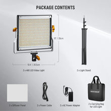 Buy Neewer,NEEWER 2 Pack NL480 Bi-Color LED Panel Light and Stand Kit - Gadcet UK | UK | London | Scotland | Wales| Near Me | Cheap | Pay In 3 | Studio Lights & Flashes