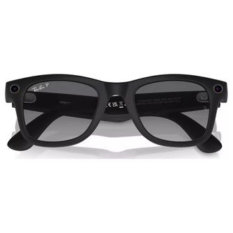 Buy Ray-Ban,Ray-Ban Meta Wayfarer L Matte Black, Polar Gradient Graphite - Gadcet UK | UK | London | Scotland | Wales| Near Me | Cheap | Pay In 3 | Smart Glasses