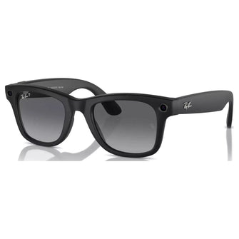Buy Ray-Ban,Ray-Ban Meta Wayfarer L Matte Black, Polar Gradient Graphite - Gadcet UK | UK | London | Scotland | Wales| Near Me | Cheap | Pay In 3 | Smart Glasses