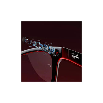 Buy Ray-Ban,Ray-Ban Meta Wayfarer L Matte Black, Polar Gradient Graphite - Gadcet UK | UK | London | Scotland | Wales| Near Me | Cheap | Pay In 3 | Smart Glasses