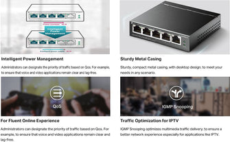 Buy TP-Link,TP-Link PoE Switch 5-Port Gigabit - TL-SG1005LP Switch - Gadcet UK | UK | London | Scotland | Wales| Ireland | Near Me | Cheap | Pay In 3 | Networking