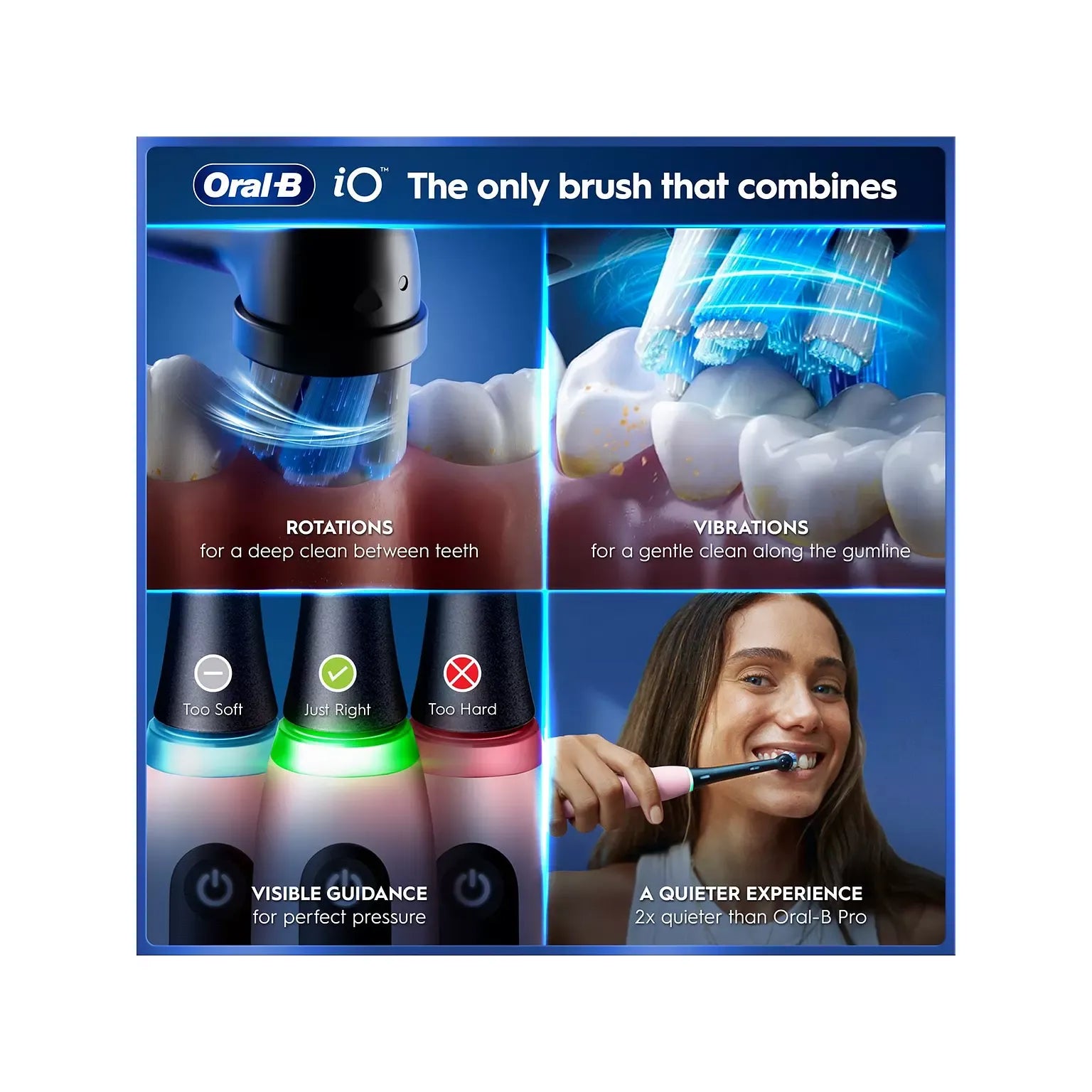 Buy Oral-B,Oral-B iO5 Blush Pink Electric Toothbrush - Gadcet UK | UK | London | Scotland | Wales| Near Me | Cheap | Pay In 3 | Electric Toothbrushes
