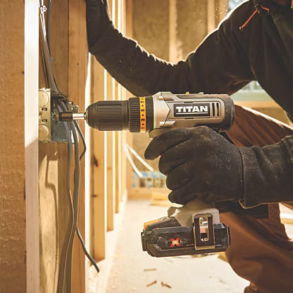 Buy TITAN,Titan TTI884COM 18V TXP Cordless Combi Drill – High-Torque 3-in-1 Hammer Drill & Driver with 2 x 2.0Ah Li-Ion Batteries - Gadcet UK | UK | London | Scotland | Wales| Near Me | Cheap | Pay In 3 | Hammer Drills