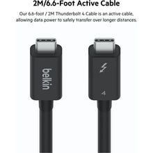 Buy Belkin,Belkin Active Thunderbolt 4 USB-C Cable - 100W Power Delivery, USB 4 Compliant, Compatible with MacBook Pro, iPhone 15 Pro, 2m - Gadcet UK | UK | London | Scotland | Wales| Near Me | Cheap | Pay In 3 | Storage & Data Transfer Cables
