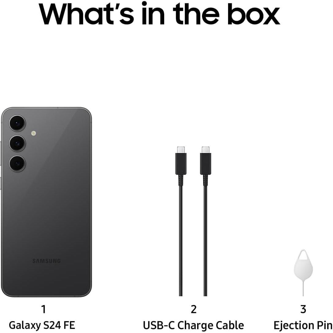 Buy Samsung,Samsung Galaxy S24 FE 128GB 8GB Graphite Sim-Free Unlocked Mobile Phone - Gadcet UK | UK | London | Scotland | Wales| Near Me | Cheap | Pay In 3 | Unlocked Mobile Phone
