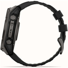 Buy Garmin,Garmin Fenix 8 - 51mm Solar Sapphire, Carbon Grey Titanium with Black/Grey Silicone Band - Gadcet UK | UK | London | Scotland | Wales| Near Me | Cheap | Pay In 3 | Smart Watches