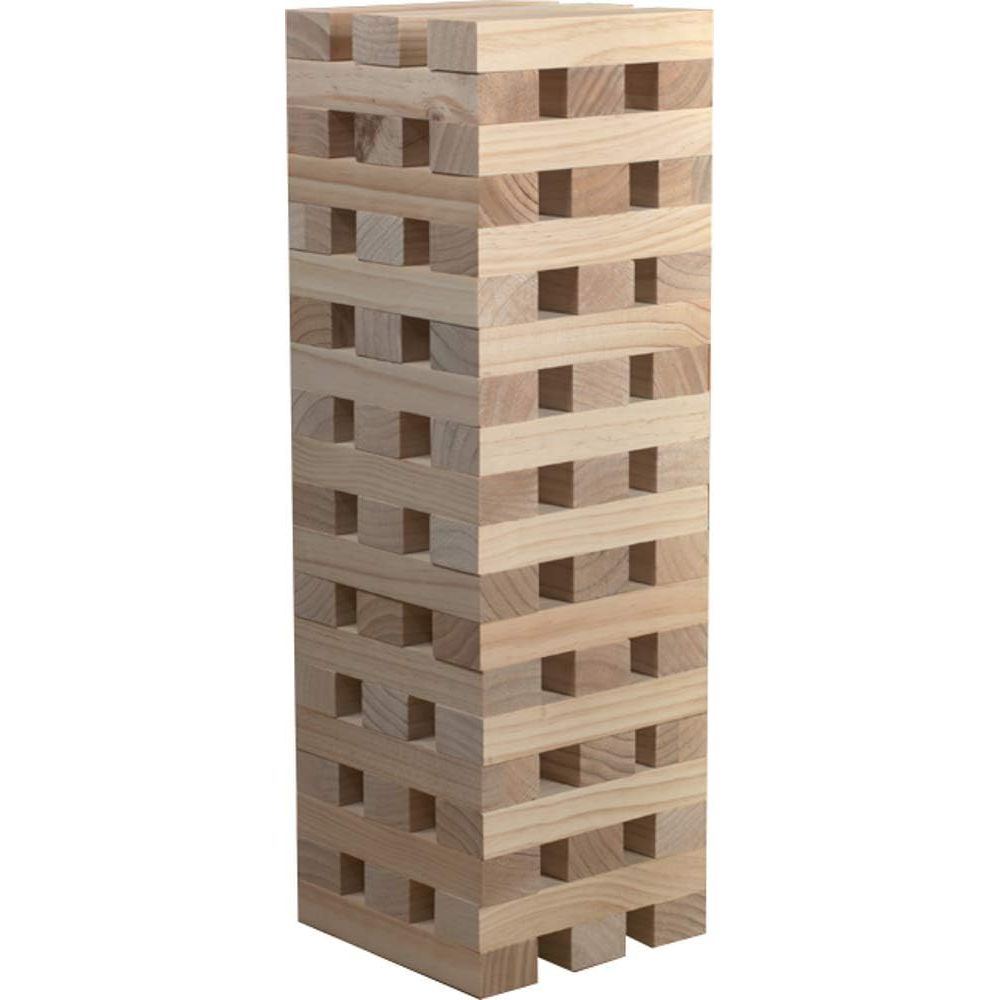 Buy Kingfisher,Kingfisher GA001 Giant Tower Blocks Game – Wooden Outdoor Stacking Game - Gadcet UK | UK | London | Scotland | Wales| Near Me | Cheap | Pay In 3 | Building Toys