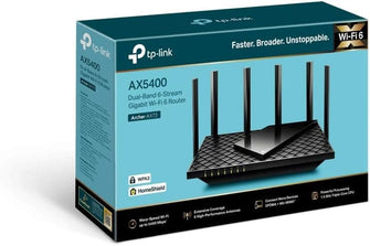 Buy TP-Link,TP-Link AX5400 Dual-Band Gigabit Wi-Fi 6 Router, WiFi Speed up to 5400 Mbps, 4×Gbps LAN Ports, Connect 200+ Devices, Ideal for Gaming Xbox/PS4/Steam&4K/8K, with OneMesh™and HomeShield (Archer AX73) - Gadcet UK | UK | London | Scotland | Wales| Ireland | Near Me | Cheap | Pay In 3 | Network Cards & Adapters
