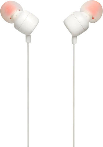 Buy JBL,JBL T110 Wired In-Ear Headphones with JBL Pure Bass Sound and Microphone - White - Gadcet UK | UK | London | Scotland | Wales| Ireland | Near Me | Cheap | Pay In 3 | Headphones