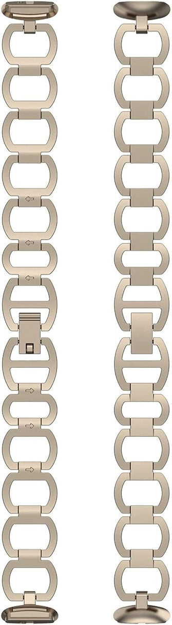 Buy Fitbit,Gorjana for Luxe Parker Link Bracelet - Soft Gold Stainless Steel -  (Bracelet Only) - Gadcet UK | UK | London | Scotland | Wales| Ireland | Near Me | Cheap | Pay In 3 | Watch Accessories