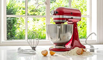 Buy KitchenAid,KitchenAid Artisan Tilt-Head 4.8L Stand Mixer - Onyx Black (5KSM125BOB) - Gadcet UK | UK | London | Scotland | Wales| Near Me | Cheap | Pay In 3 | Food Mixers & Blenders
