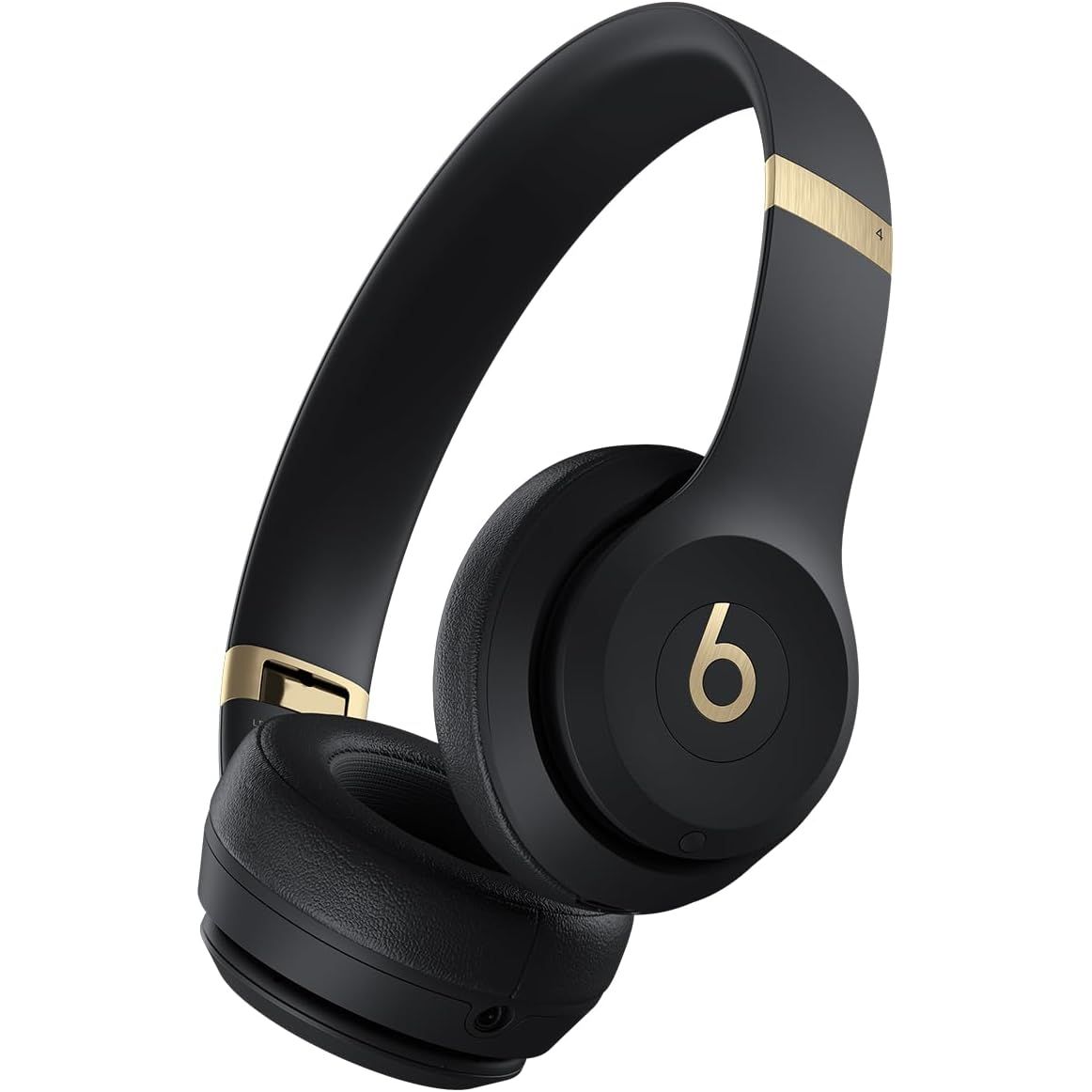 Buy Beats,Beats Solo 4 – Wireless Bluetooth On-Ear Headphones, Apple & Android Compatible, Up to 50 hours of Battery Life – Black & Gold - Gadcet UK | UK | London | Scotland | Wales| Near Me | Cheap | Pay In 3 | On-Ear Headphones