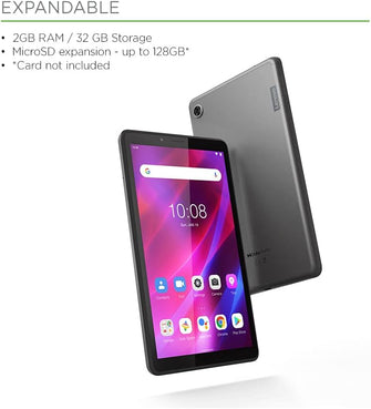 Buy Lenovo,Lenovo M7 Tablet  3rd Gen, 7-inch, 32GB, WiFi, Black - Gadcet UK | UK | London | Scotland | Wales| Near Me | Cheap | Pay In 3 | Tablet Computers