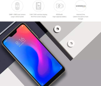 Buy Xiaomi,Xiaomi Mi A2 Lite - 4G - 64GB Storage - 4GB RAM - Dual SIM - Gold - Unlocked - Gadcet UK | UK | London | Scotland | Wales| Ireland | Near Me | Cheap | Pay In 3 | Unlocked Mobile Phones