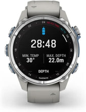 Buy Garmin,Garmin Descent Mk3 Dive Watch - 43mm Stainless Steel, Grey Fog Silicone Strap - Gadcet UK | UK | London | Scotland | Wales| Near Me | Cheap | Pay In 3 | Smart Watches