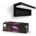 Buy Philips Hue,Philips Hue Nyro White and Colour Ambiance LED Smart Outdoor Wall Light for Garden, Patio. [Black] Compatible with Alexa, Google Assistant and Apple HomeKit - Gadcet UK | UK | London | Scotland | Wales| Ireland | Near Me | Cheap | Pay In 3 | Lighting Accessories