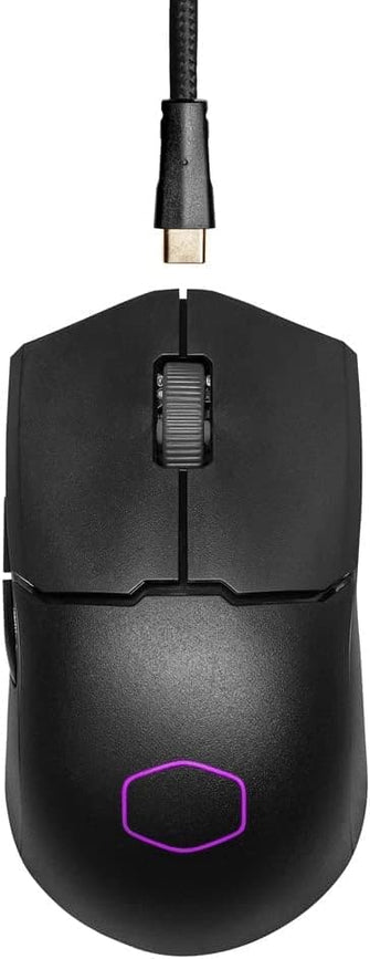Buy Cooler Master,Cooler Master MM712 Wireless Gaming Mouse - 59g Ultralight, 19K DPI, RGB-LED, 70M Clicks, PAW3370 Sensor, PC - Black - Gadcet UK | UK | London | Scotland | Wales| Near Me | Cheap | Pay In 3 | Mice & Trackballs