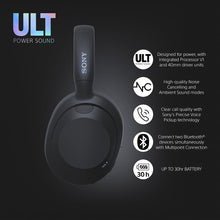Buy Sony,Sony ULT WEAR Over Ear Wireless Noise Cancelling Headphones with ULT POWER SOUND, Ultimate Deep Bass, Clear Call Quality, Up to 30hr Battery Life, Alexa & Google Assistant, IOS & Android - Black - Gadcet UK | UK | London | Scotland | Wales| Near Me | Cheap | Pay In 3 | Headphones & Headsets