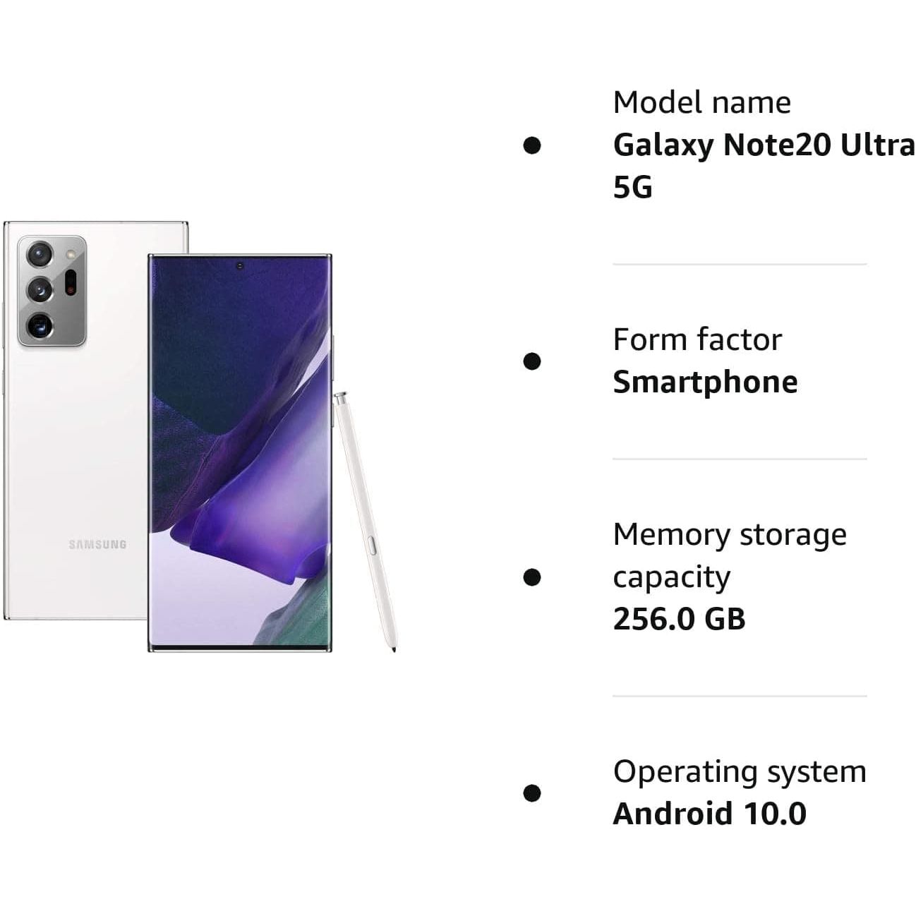 Buy Samsung,Samsung Galaxy Note20 Ultra 5G 256GB - Mystic White - Unlocked (SM-N986B/DS) - Gadcet UK | UK | London | Scotland | Wales| Ireland | Near Me | Cheap | Pay In 3 | Unlocked Mobile Phones