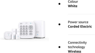 Buy eufy,eufy Security 5-Piece Home Alarm Kit, Home Security System, Keypad, Motion Sensor, 2 Entry Sensors, Home Alarm System, Control From the App, Links with eufyCam - Gadcet.com | UK | London | Scotland | Wales| Ireland | Near Me | Cheap | Pay In 3 | Security Monitors & Recorders
