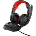 Buy ‎Trust,Trust Ravius - Headset Wired Head-band + Mouse - Gaming Bundle - Black|Red - Gadcet UK | UK | London | Scotland | Wales| Ireland | Near Me | Cheap | Pay In 3 | Computer Accessories