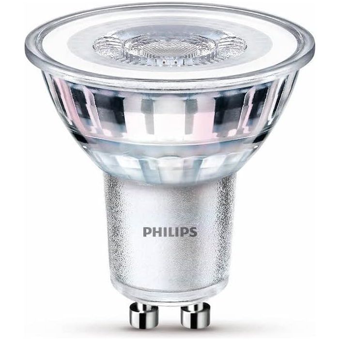 Buy Philips,Philips LED Classic Light Bulb 6-Pack – GU10 Spot, 4.6W (50W Equivalent), Warm White (2700K), Non-Dimmable - Gadcet UK | UK | London | Scotland | Wales| Near Me | Cheap | Pay In 3 | LED Light Bulbs