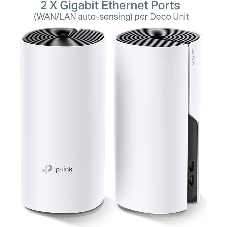 Buy TP-Link,TP-Link Deco M4 Whole Home Mesh Wi-Fi System, Seamless and Speedy Up To 2800 Sq ft coverage, Work with Amazon Echo/Alexa, Router and Wi-Fi Booster Replacement, Parent Control, Pack of 2 - Gadcet UK | UK | London | Scotland | Wales| Near Me | Cheap | Pay In 3 | Network Cards & Adapters