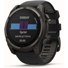 Buy Garmin,Garmin Fenix 8 - 51mm Solar Sapphire, Carbon Grey Titanium with Black/Grey Silicone Band - Gadcet UK | UK | London | Scotland | Wales| Near Me | Cheap | Pay In 3 | Smart Watches