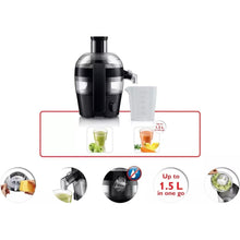 Buy Philips,Philips Viva Collection Compact Juicer - 1.5L, 500W, Quick Clean Technology, Drip Stop, Dishwasher Safe Parts, See-through Pulp Container, Direct Serve, Black (HR1832/01) - Gadcet UK | UK | London | Scotland | Wales| Near Me | Cheap | Pay In 3 | Electric Citrus Juicers