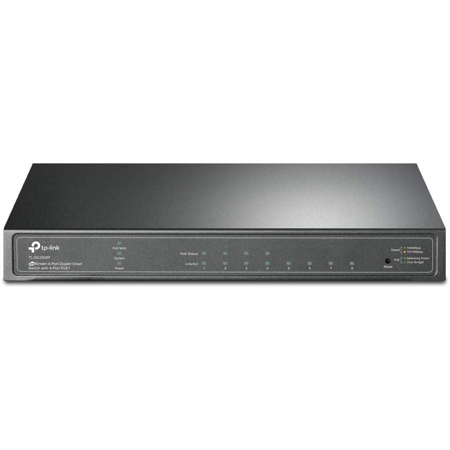 Buy TP-Link,TP-Link JetStream 8-Port Gigabit Smart Switch with 4-Port PoE+, Integrated into Omada SDN, L2/L3/L4 QoS and IGMP snooping (SG2008P) - Gadcet UK | UK | London | Scotland | Wales| Near Me | Cheap | Pay In 3 | Network Cards & Adapters