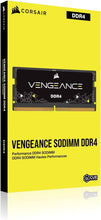Corsair Vengeance 8GB DDR4 2400MHz SO-DIMM Laptop RAM – CL16, PC4-19200 – CMSX8GX4M1A2400C16
