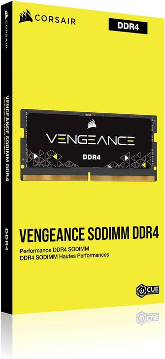 Buy Corsair,Corsair VENGEANCE SODIMM 16GB (1 x 16GB) DDR4 3200 MHz Laptop Memory - Gadcet UK | UK | London | Scotland | Wales| Ireland | Near Me | Cheap | Pay In 3 | Computer Components