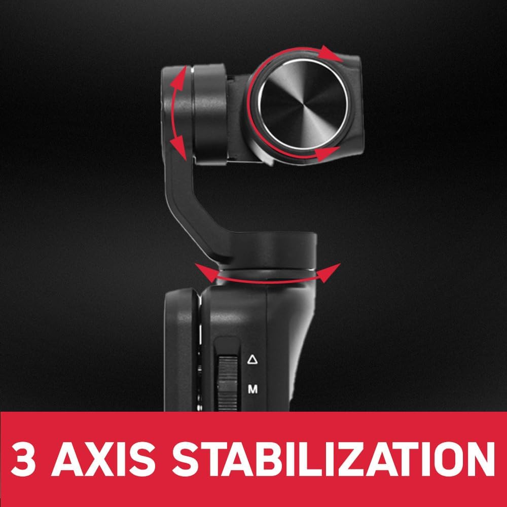 Buy AgfaPhoto,AgfaPhoto Realimove MC3X Gimbal Camera – 3-Axis 4K Ultra HD, 20 MP, Touchscreen Rotating Display – Black - Gadcet UK | UK | London | Scotland | Wales| Near Me | Cheap | Pay In 3 | Action Video Cameras