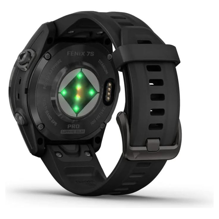 Buy Garmin,Garmin Fēnix 7S Pro Sapphire Solar Edition Watch - Black - Gadcet UK | UK | London | Scotland | Wales| Near Me | Cheap | Pay In 3 | Smart Watches