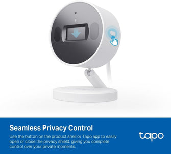 Buy Tapo,Tapo C125 Smart Security Indoor Camera, 2K QHD, AI Detection, Privacy Shutter, Night Vision, 140° FOV, Local/Cloud Storage - Gadcet UK | UK | London | Scotland | Wales| Near Me | Cheap | Pay In 3 | Camera & Video Camera Lenses