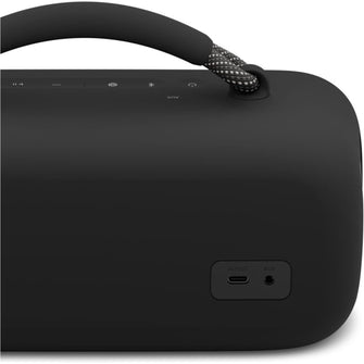 Bose SoundLink Max Portable Bluetooth Speaker – Waterproof, 20H Battery, USB-C, 3.5mm AUX, Black