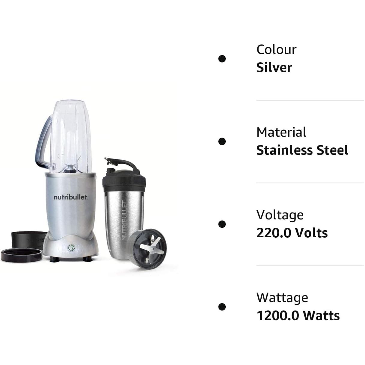 Buy Nutribullet,NutriBullet 01410 1200 Series Blender, Stainless Steel - Gadcet UK | UK | London | Scotland | Wales| Near Me | Cheap | Pay In 3 | Food Mixers & Blenders