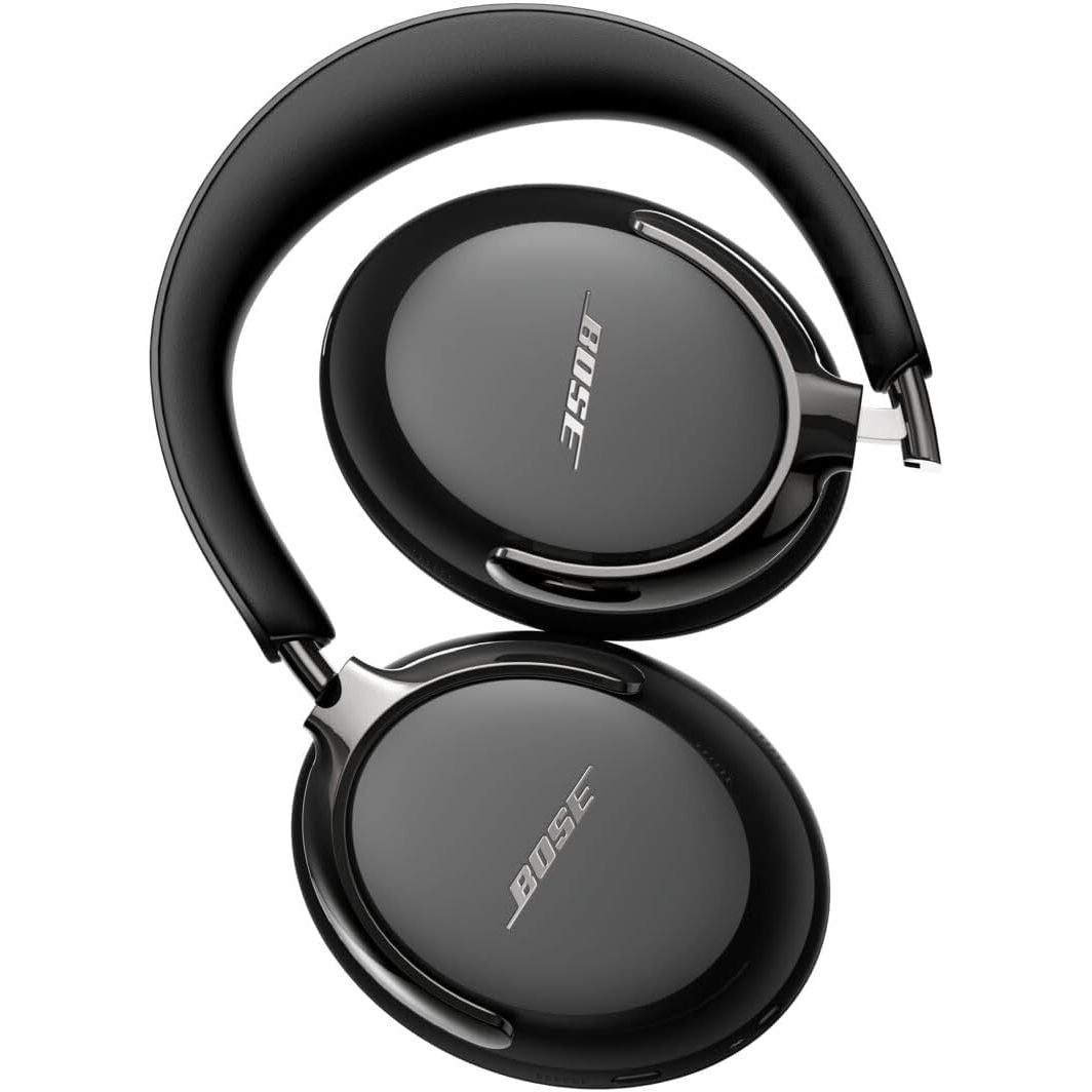 Bose QuietComfort Ultra Bluetooth Headphones (2nd Gen), Wireless Headphones with Spatial Audio, Over Ear Noise Cancelling with Mic, Up to 30 Hours of Play time, Black