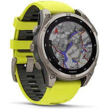 Buy Garmin,Garmin Fenix 8 47mm Solar Sapphire Titanium - AmpYellow/Graphite Silicone Band - Gadcet UK | UK | London | Scotland | Wales| Near Me | Cheap | Pay In 3 | Smart Watches