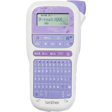 Buy Brother,Brother PT-H200 P-Touch Craft Label Maker, Handheld, QWERTY Keyboard, 12mm Labels, Includes Gold on White Tape (12mm), White/Violet - Gadcet UK | UK | London | Scotland | Wales| Near Me | Cheap | Pay In 3 | Label Makers