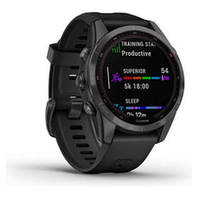 Buy Garmin,Garmin Fenix 7S Sapphire Solar - Carbon Grey DLC Titanium with Black Band - Gadcet UK | UK | London | Scotland | Wales| Near Me | Cheap | Pay In 3 | Smart Watches