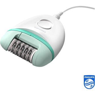 Buy PHILIPS,Philips Satinelle Essential Epilator, Corded, Compact Hair Removal, BRE224/00 White & Green - Gadcet UK | UK | London | Scotland | Wales| Near Me | Cheap | Pay In 3 | Epilator