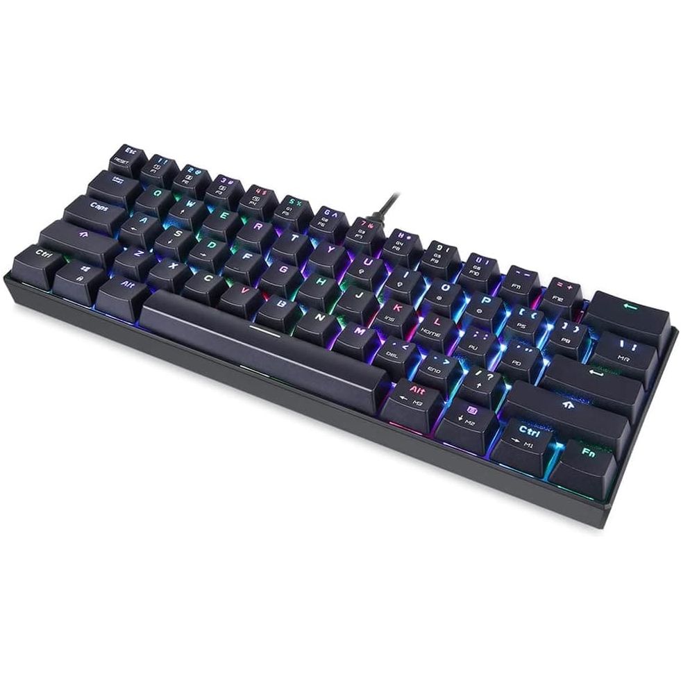 Buy Docooler,Docooler Motospeed CK61 USB Wired Mechanical RGB Gaming Keyboard - Gadcet.com | UK | London | Scotland | Wales| Ireland | Near Me | Cheap | Pay In 3 | Keyboards