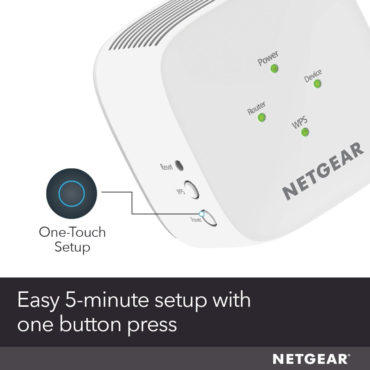 Buy NETGEAR,NETGEAR EX6110 WiFi Range Extender Booster – 1.2 Gbps, Compact Design, Ethernet Port, Easy Setup, White - Gadcet UK | UK | London | Scotland | Wales| Near Me | Cheap | Pay In 3 | Power Adapters & Chargers