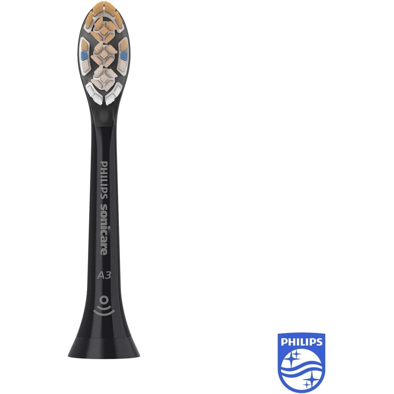 Buy Philips,Philips Sonicare Original A3 Premium All-in-One Standard Sonic Toothbrush heads - 2 Pack in Black (Model HX9092/11) - Gadcet UK | UK | London | Scotland | Wales| Near Me | Cheap | Pay In 3 | Health & Beauty